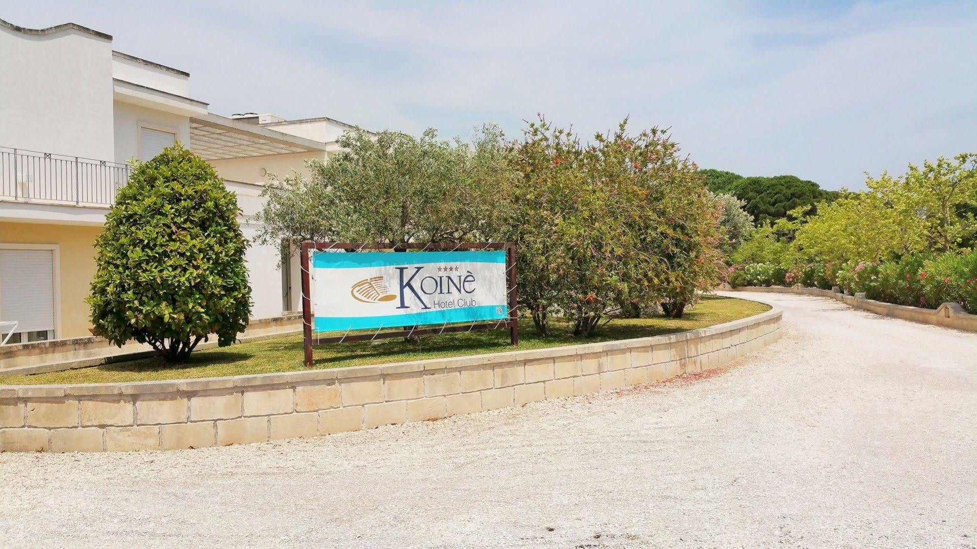 Hotel Club Koine Отранто Экстерьер фото
